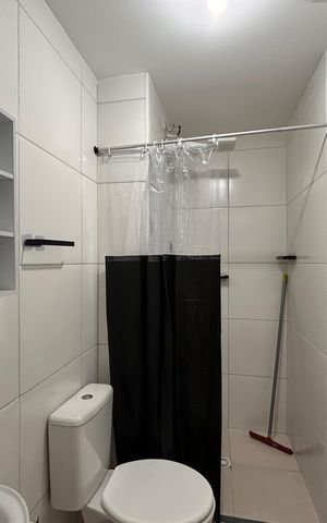 Apartamento para alugar com 35m², 2 quartos e sem vaga Apartamento para alugar com 35m², 2 quartos e sem vagaBanheiro