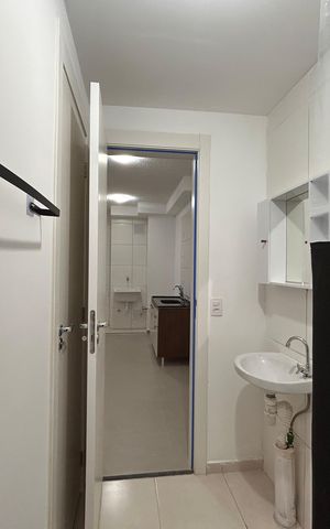 Apartamento para alugar com 35m², 2 quartos e sem vaga Apartamento para alugar com 35m², 2 quartos e sem vagaBanheiro