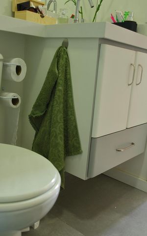 Apartamento para alugar com 64m², 2 quartos e 1 vagaBanheiro da Suíte