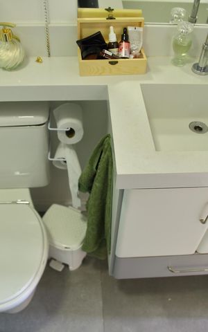Apartamento para alugar com 64m², 2 quartos e 1 vagaBanheiro da Suíte