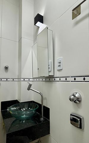 Studio para alugar com 40m², 1 quarto e sem vaga Studio para alugar com 40m², 1 quarto e sem vagaBanheiro social