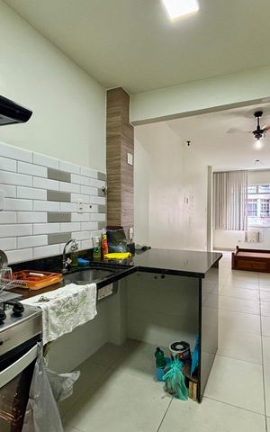 Studio para alugar com 40m², 1 quarto e sem vaga Studio para alugar com 40m², 1 quarto e sem vagaCozinha