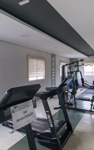 Apartamento à venda com 59m², 2 quartos e 1 vaga Apartamento à venda com 59m², 2 quartos e 1 vagaÁrea comum - Academia
