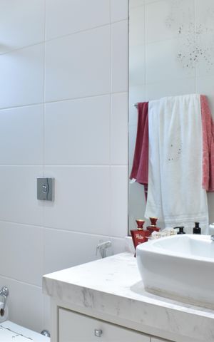 Casa para alugar com 420m², 4 quartos e 4 vagasBanheiro da Suíte 2