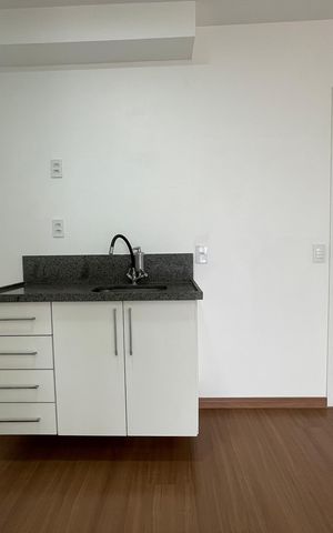 Apartamento para alugar com 31m², 1 quarto e sem vaga Apartamento para alugar com 31m², 1 quarto e sem vagaCozinha e Área de Serviço