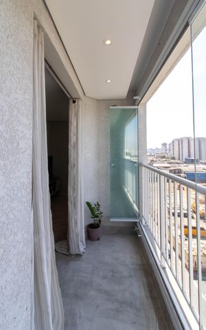 Apartamento à venda com 42m², 1 quarto e 1 vagaVaranda
