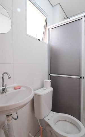 Apartamento para alugar com 30m², 1 quarto e sem vagaBanheiro
