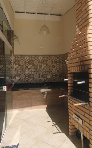 Casa de condomínio à venda com 116m², 3 quartos e 2 vagasÁrea comum - Churrasqueira