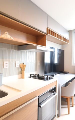 Apartamento à venda com 27m², 1 quarto e sem vagaSala/Cozinha
