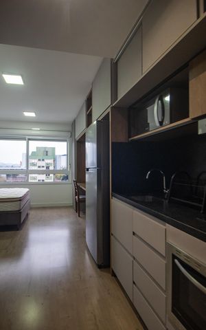 Studio à venda com 26m², 1 quarto e sem vaga Studio à venda com 26m², 1 quarto e sem vagaStudio