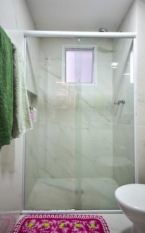 Apartamento à venda com 113m², 3 quartos e 2 vagasBanheiro da Suíte