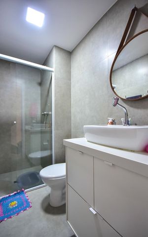 Apartamento à venda com 113m², 3 quartos e 2 vagasBanheiro