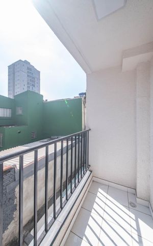 Apartamento à venda com 32m², 2 quartos e sem vagaSacada