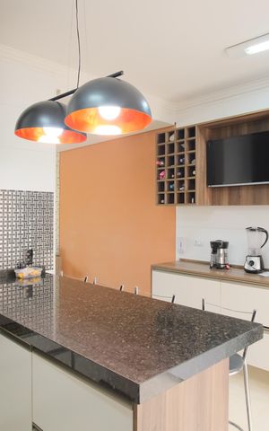 Casa de condomínio à venda com 163m², 3 quartos e 2 vagasCozinha