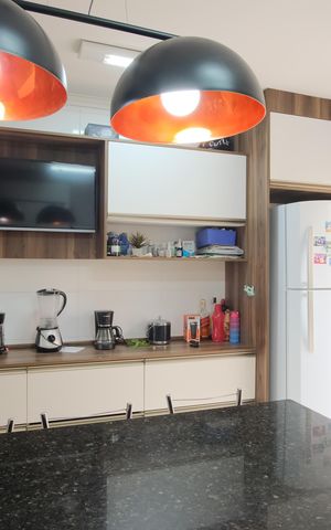 Casa de condomínio à venda com 163m², 3 quartos e 2 vagasCozinha