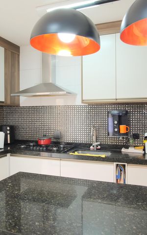 Casa de condomínio à venda com 163m², 3 quartos e 2 vagasCozinha