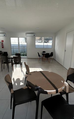 Apartamento para alugar com 41m², 2 quartos e sem vagaÁrea comum - Salão de festas