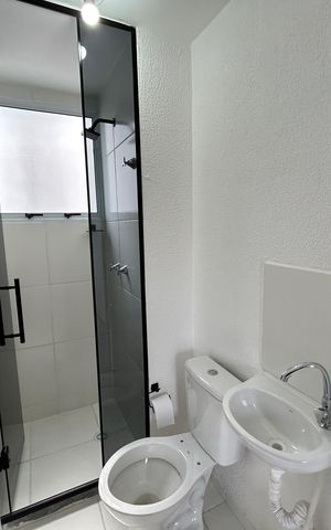 Apartamento para alugar com 41m², 2 quartos e sem vagaBanheiro Social