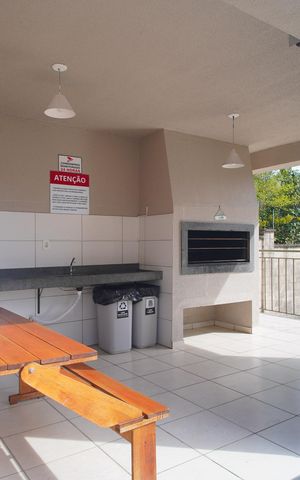 Apartamento à venda com 42m², 2 quartos e 1 vagaÁrea comum - Churrasqueira 2