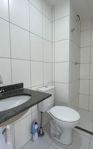 Apartamento para alugar com 39m², 2 quartos e 1 vaga Apartamento para alugar com 39m², 2 quartos e 1 vagaBanheiro
