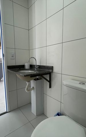Apartamento para alugar com 39m², 2 quartos e 1 vaga Apartamento para alugar com 39m², 2 quartos e 1 vagaBanheiro