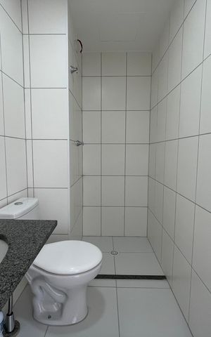 Apartamento para alugar com 39m², 2 quartos e 1 vaga Apartamento para alugar com 39m², 2 quartos e 1 vagaBanheiro