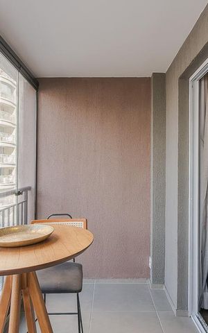 Apartamento à venda com 31m², 1 quarto e sem vaga Apartamento à venda com 31m², 1 quarto e sem vagaVaranda
