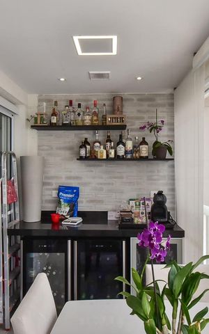 Apartamento para alugar com 45m², 1 quarto e 1 vagaVaranda