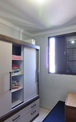 Apartamento à venda com 55m², 2 quartos e 1 vagaQuarto 2
