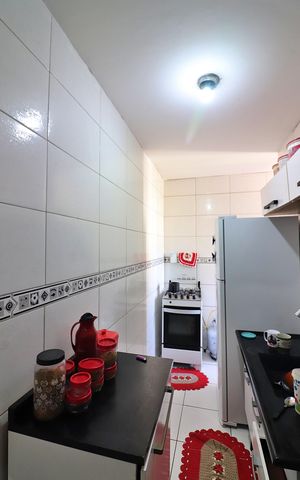 Apartamento à venda com 55m², 2 quartos e 1 vagaCozinha e Área de Serviço