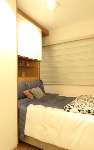 Apartamento à venda com 36m², 1 quarto e 1 vagaQuarto