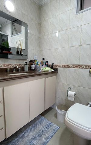 Apartamento à venda com 96m², 3 quartos e 1 vaga Apartamento à venda com 96m², 3 quartos e 1 vagaBanheiro Social