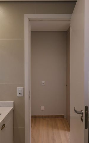 Apartamento à venda com 87m², 2 quartos e 2 vagasBanheiro da Suíte