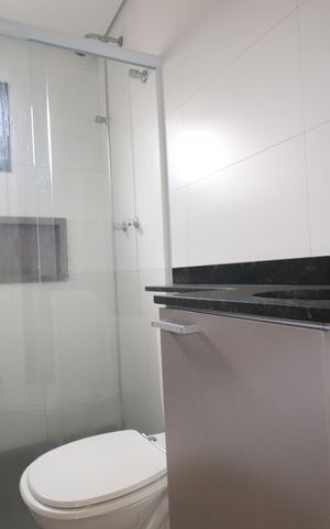 Apartamento para alugar com 60m², 2 quartos e 1 vagaBanheiro Suíte