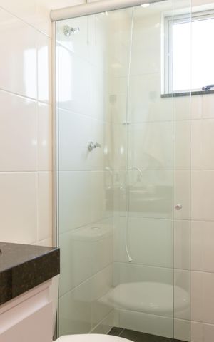 Apartamento à venda com 60m², 2 quartos e 1 vaga Apartamento à venda com 60m², 2 quartos e 1 vagaBanheiro Quarto 2 Suíte