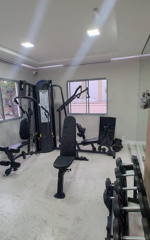 Apartamento à venda com 30m², 1 quarto e sem vaga Apartamento à venda com 30m², 1 quarto e sem vagaÁrea comum - Academia