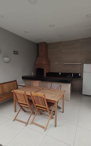 Apartamento à venda com 30m², 1 quarto e sem vaga Apartamento à venda com 30m², 1 quarto e sem vagaÁrea comum - Churrasqueira