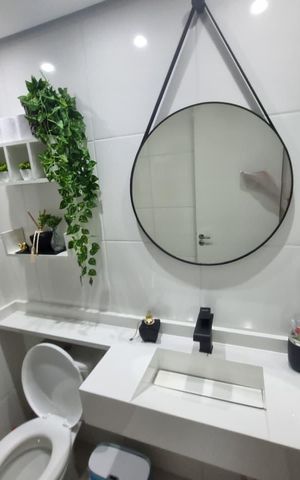 Apartamento para alugar com 35m², 2 quartos e 1 vaga Apartamento para alugar com 35m², 2 quartos e 1 vagaBanheiro