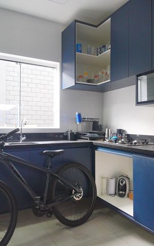Casa de condomínio à venda com 60m², 2 quartos e 2 vagasCozinha
