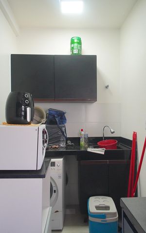 Casa de condomínio à venda com 60m², 2 quartos e 2 vagasCozinha