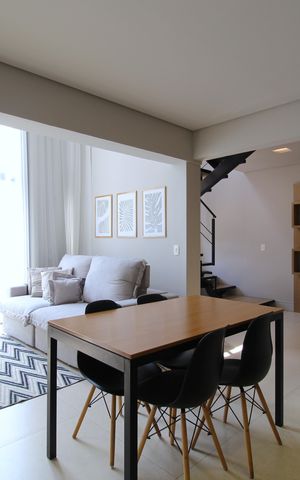Apartamento para alugar com 70m², 1 quarto e 1 vagaSala/Cozinha
