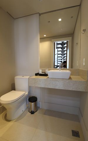 Apartamento para alugar com 70m², 1 quarto e 1 vagaLavabo