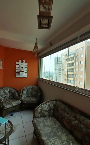 Apartamento à venda com 84m², 3 quartos e 2 vagasSala Sacada