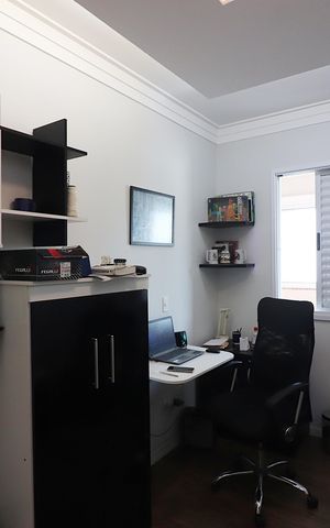 Apartamento à venda com 84m², 3 quartos e 2 vagasQuarto 1