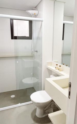 Studio à venda com 30m², 0 quarto e 1 vaga Studio à venda com 30m², 0 quarto e 1 vagaBanheiro