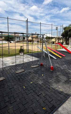Casa de condomínio para alugar com 95m², 2 quartos e 1 vagaÁrea comum - Playground