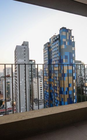 Studio à venda com 58m², 1 quarto e 1 vagaVaranda 