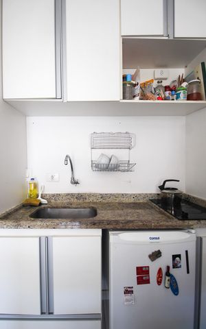 Apartamento para alugar com 40m², 1 quarto e 1 vagaSala/Cozinha