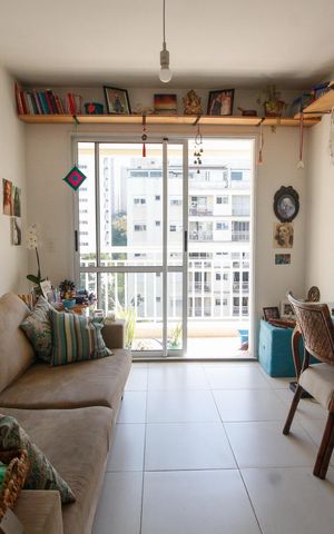 Apartamento para alugar com 40m², 1 quarto e 1 vagaSala/Cozinha