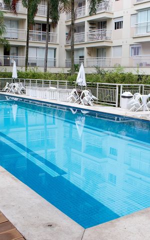 Apartamento para alugar com 40m², 1 quarto e 1 vaga Apartamento para alugar com 40m², 1 quarto e 1 vagaÁrea comum - Piscina